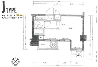 トップ不動前【6階】の間取り