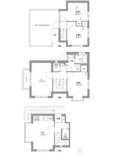 TKFレジデンス西馬込【2階】の間取り