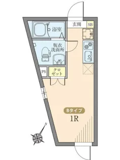 レピュア雪谷レジデンス【3階】の間取り