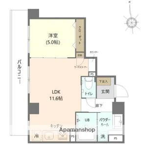 ブリスコート【3階】の間取り