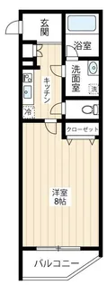 ARCOBALENO KAWASAKIHIRAMA【2階】の間取り