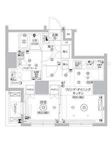 セジョリ東陽町【2階】の間取り