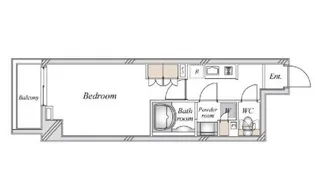 リテラス馬込【0210号室】の間取り