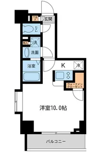プライムアーバン住吉Ⅱ【3階】の間取り