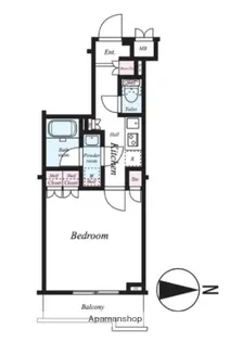 ルーブル武蔵新城参番館【5階】の間取り