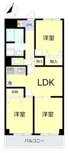 エンゼルハイム綱島第2【6階】の間取り