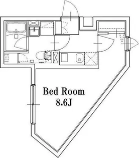 BARK LANE武蔵小山【4階】の間取り