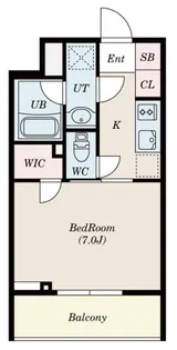 GRANPASEO浅草橋【2階】の間取り