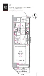 RELUXIA品川中延【6階】の間取り