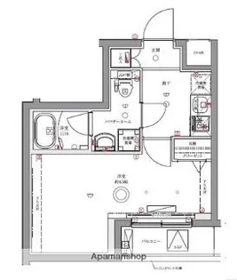 マーロ羽田【3階】の間取り