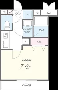 パルテール【1階】の間取り