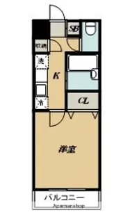 越後ビル【2階】の間取り
