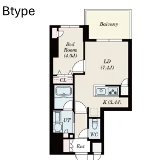 SーRESIDENCE大森BRESA【6階】の間取り