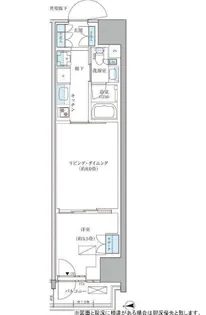 パークアクシス品川天王洲アイル【5階】の間取り