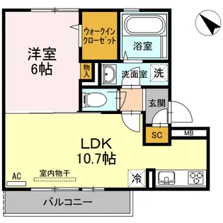 CARPE LUX【3階】の間取り