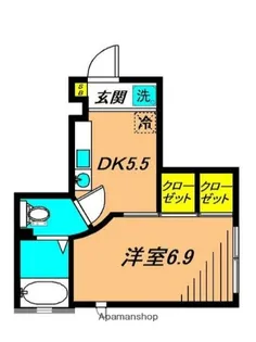 CORTILE中延【1階】の間取り