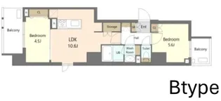 SーRESIDENCE浅草DIVERSE【3階】の間取り