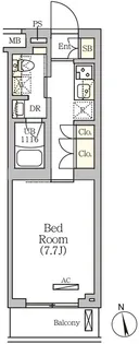 ARKMARK南品川【4階】の間取り