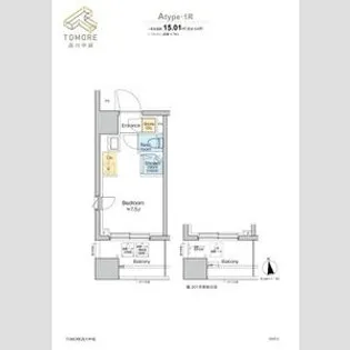 TOMORE品川中延【2階】の間取り