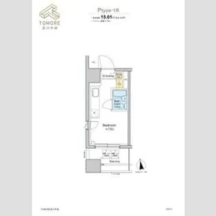 TOMORE品川中延【3階】の間取り