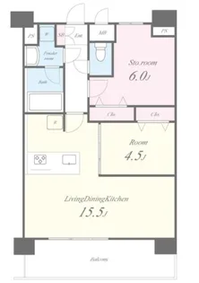 CONSTELLATION【6階】の間取り