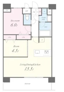 CONSTELLATION【7階】の間取り