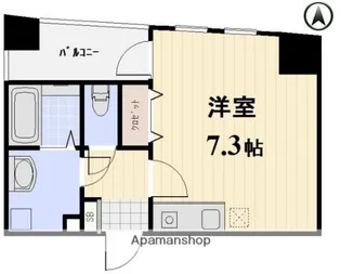 神奈川県川崎市川崎区宮前町【マンション】の間取り