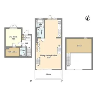 Hygge【2階】の間取り