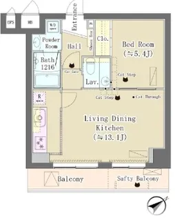 MAISON DE TAKAYA【3階】の間取り