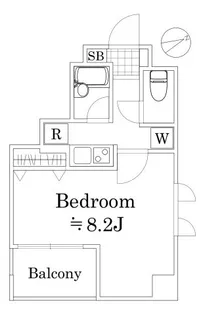 エル・ドゥーチェ蒲田【2階】の間取り