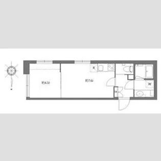 アバンテリム大森北【0301号室】の間取り