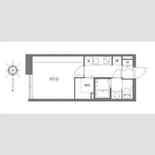 アバンテリム大森北【2階】の間取り