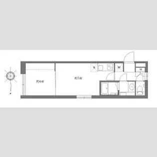 アバンテリム大森北【0202号室】の間取り