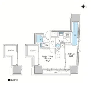 スタイリオ蒲田WEST【14階】の間取り