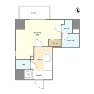 プレール・ドゥーク亀戸6丁目【6階】の間取り