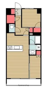 プライム川崎【3階】の間取り