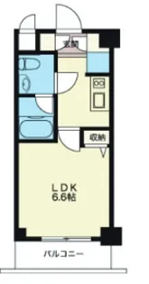 LASANTE品川シーサイドⅠ【2階】の間取り