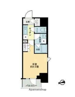 ザ・ライオンズフォーシア鶴見【5階】の間取り