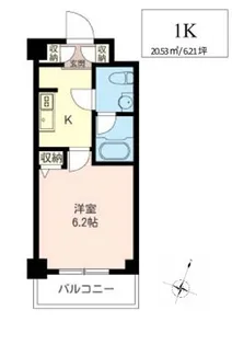 LASANTE品川シーサイドⅡ【4階】の間取り