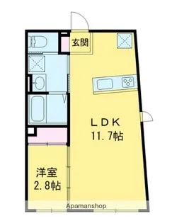 雪が谷大塚レーベル【1階】の間取り