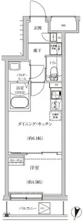 REGOLITH IKEGAMI【3階】の間取り