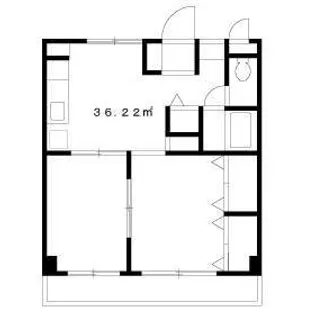 エクセル蒲田【2階】の間取り