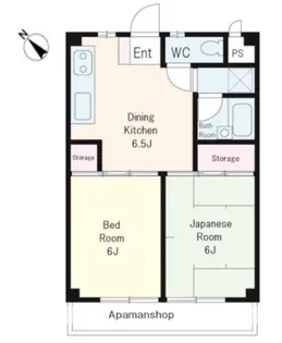 建愛ビル【3階】の間取り