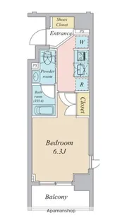 プライマル大森【1階】の間取り