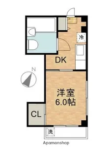 ベルシャトル【2階】の間取り