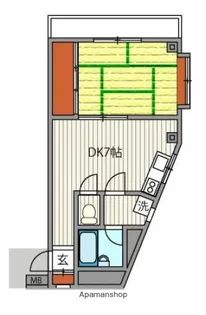 クレールハイツ【1階】の間取り