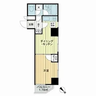 ライオンズマンション田園調布第2【1階】の間取り