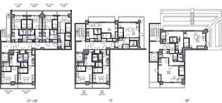 レオパレスFLAT浜松町【6階】の間取り