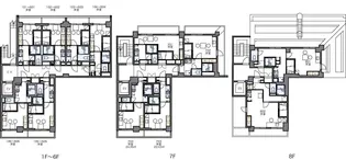 レオパレスFLAT浜松町【5階】の間取り