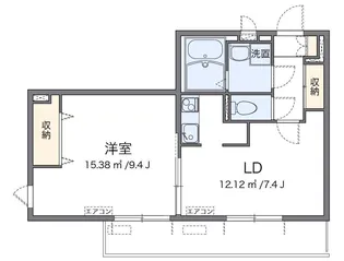レオネクストサンドリーム【1階】の間取り
